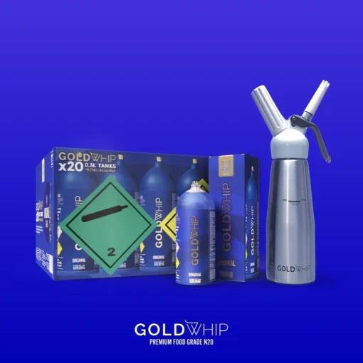 Goldwhip Nitrous Oxide N₂O Tank